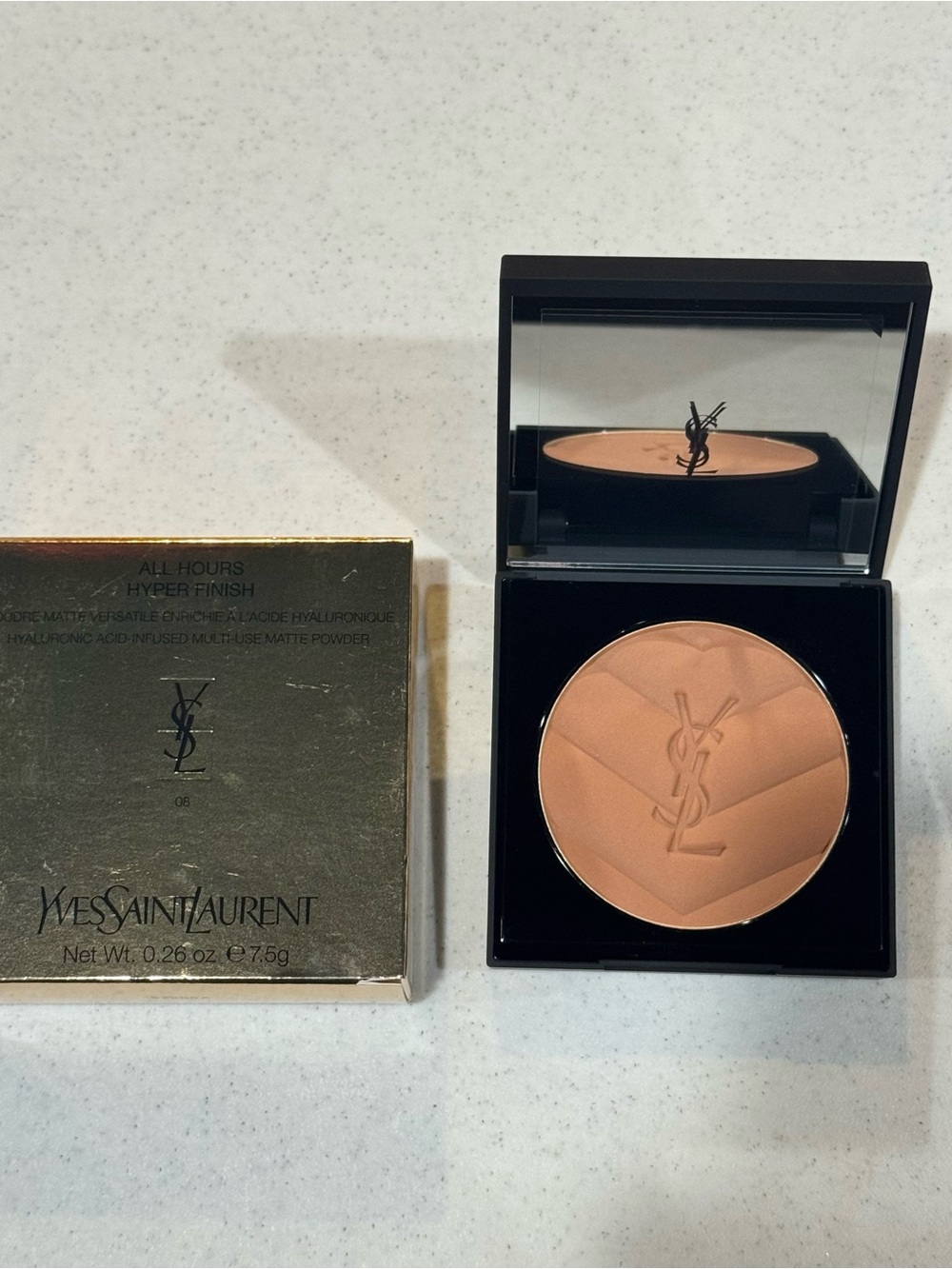 Yves Saint Laurent All Hours Hyper Finish Compact Powder 08